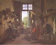 Martin  Drolling Interior of a Kitchen (mk05) USA oil painting artist